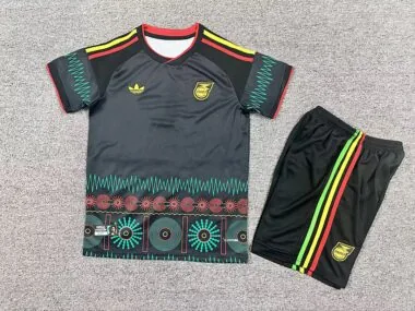 Jamaica 2026 World Cup Away Kids Kit Jersey (Size 16-28)