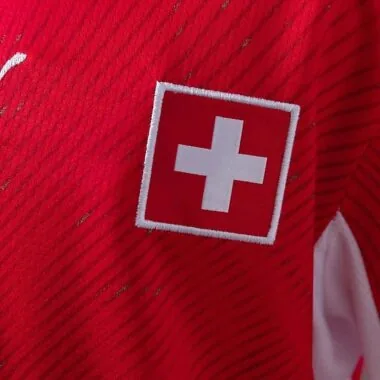 Camiseta de fútbol de local «Kid Kit Switzerland 2026» (tallas 16-28)