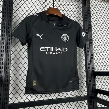 Manchester city 2025/26 Away Kids Kit (Size 16-28)