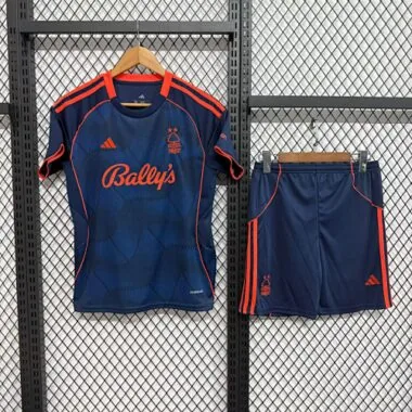 Nottingham Forest 2025/26 Third Away kids size 16-28