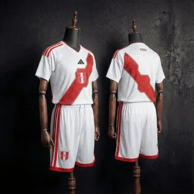 Peru 2026 World Cup Home Kid kit (Size 16-28)