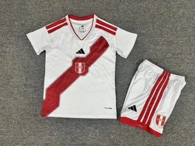 Peru 2026 World Cup Home Kid kit (Size 16-28)