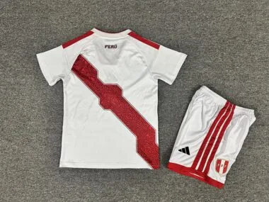 Peru 2026 World Cup Home Kid kit (Size 16-28)