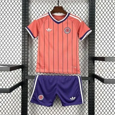 Equipamento infantil da Escócia para o Mundial de 2026 (jogo fora de casa), tamanhos 16-28