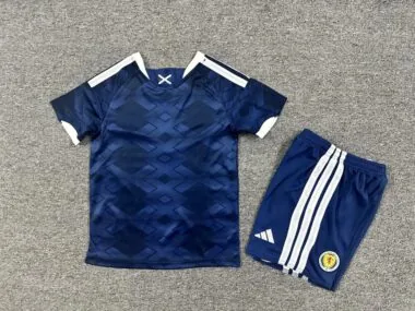 Scotland 2026 World Cup home Kid Kit jersey (Size 16-28)