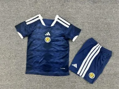 Scotland 2026 World Cup home Kid Kit jersey (Size 16-28)
