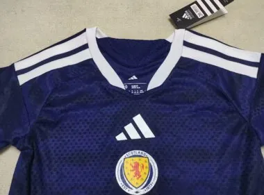 Scotland 2026 World Cup home Player Version Kid Kit jersey (Size 16-28)