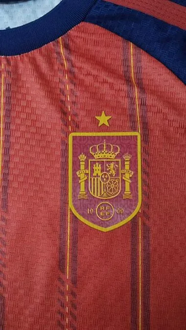 Spain 2026 World Cup Home Player Version kids Jersey