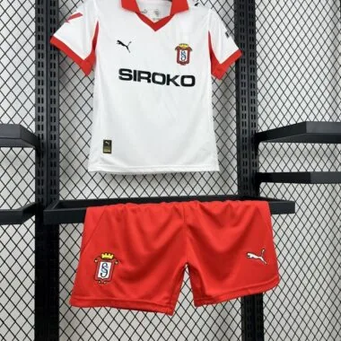 Sporting de Gijon 2025/26 Third Away Kids Kit