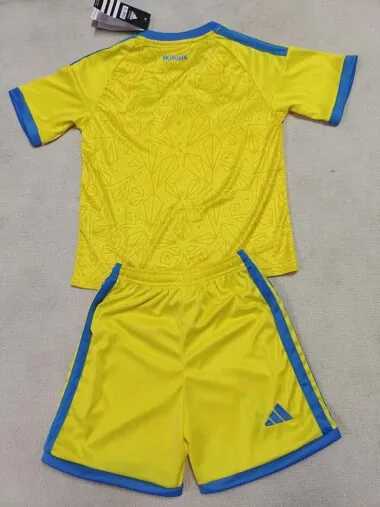 Ukraine 2026 World Cup Home Kid kit (Size 16-28)