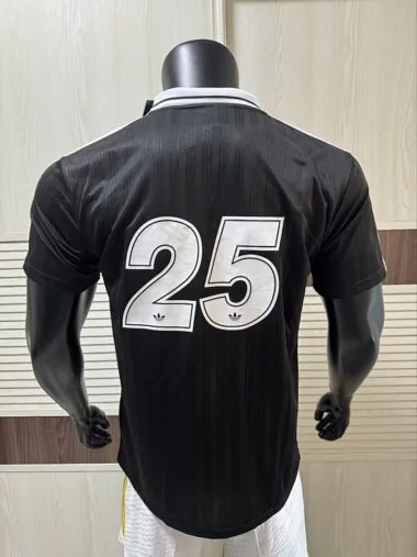 2025/26 AD x Oasis Tour Jacquard Black font 25 Player Version Jersey (S-2XL)