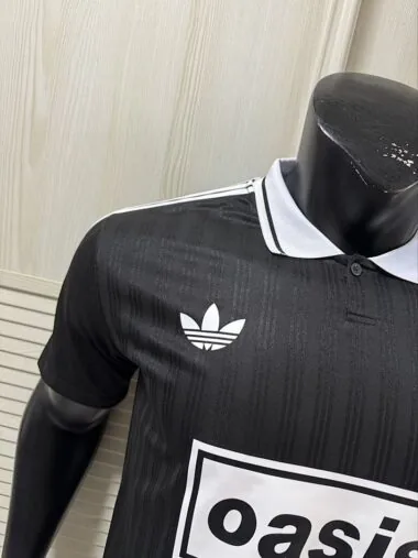 2025/26 AD x Oasis Tour Jacquard Black font 25 Player Version Jersey (S-2XL)