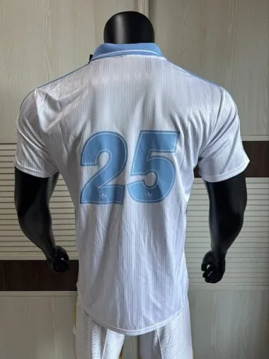 2025/26 AD x Oasis Tour Jacquard Blue and White font 25 Player Version Jersey (S-2XL)