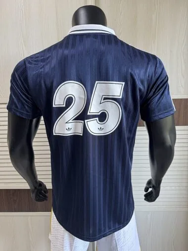 2025/26 AD x Oasis Tour Jacquard Dark Blue font 25 Player Version Jersey (S-2XL)