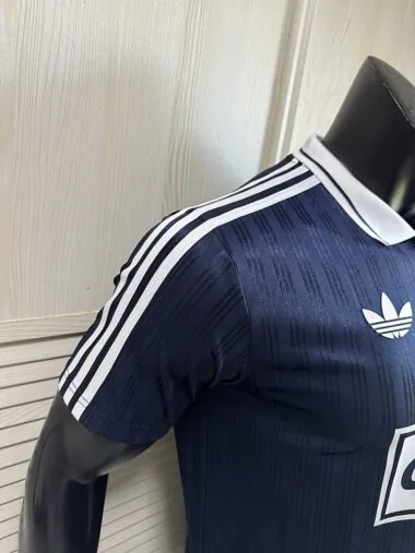 2025/26 AD x Oasis Tour Jacquard Dark Blue font 25 Player Version Jersey (S-2XL)