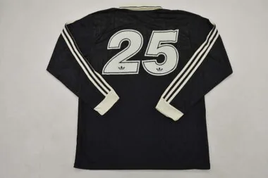 2025/26 Adidas x Oasis Tour Jacquard 25 Black with White Long sleeves Jersey (S-4XL)