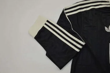 2025/26 Adidas x Oasis Tour Jacquard 25 Black with White Long sleeves Jersey (S-4XL)