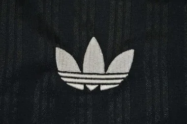 2025/26 Adidas x Oasis Tour Jacquard 25 Black with White Long sleeves Jersey (S-4XL)