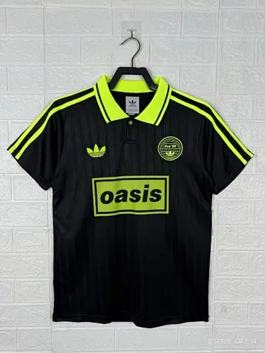 25-26 AD x Oasis Tour Jacquard black and yellow jersey