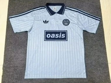 25-26 Adi x Oasis Tour Jacquard light blue Jersey