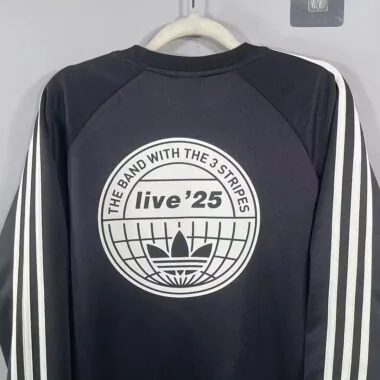 Camisola de manga comprida AD Oasis 2025/26 Preta (S-3XL)