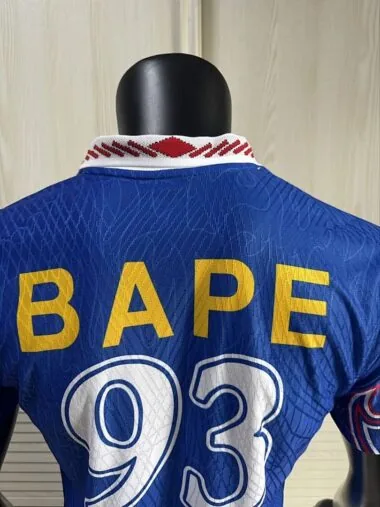 ADIDAS X BAPE Blue Player Version Jersey (S-2XL)