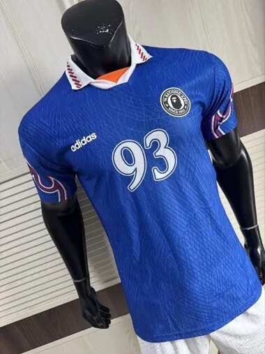ADIDAS X BAPE Blue Player Version Jersey (S-2XL)