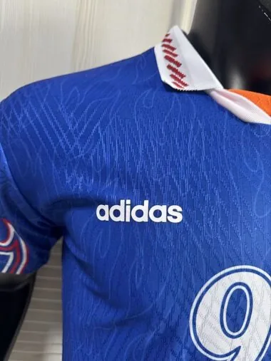 ADIDAS X BAPE Blue Player Version Jersey (S-2XL)