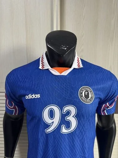 ADIDAS X BAPE Blue Player Version Jersey (S-2XL)