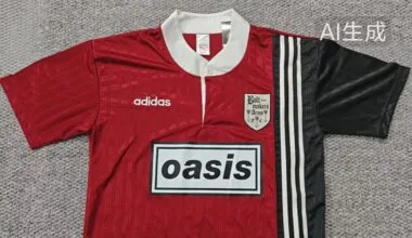 Retro 1996 Bolt Makers Arms FC Oasis red jersey (S-4XL)