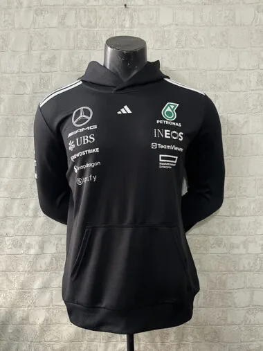 2025 Mercedes black hoodie