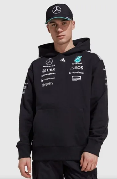 2025 Mercedes black hoodie