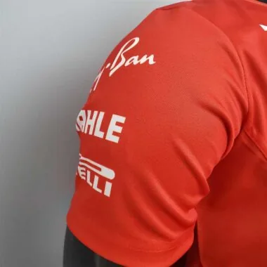 F1 Formula One; Ferrari racing suit red