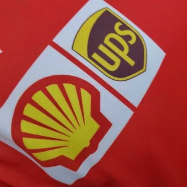 F1 Formula One; Ferrari racing suit red