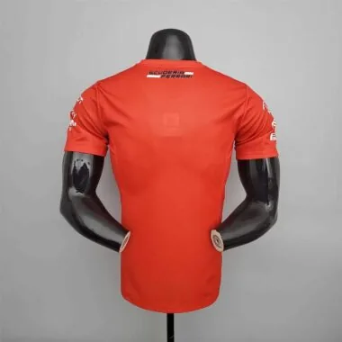 F1 Formula One; Ferrari racing suit red