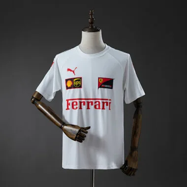 Camiseta Ferrari F1 2025 Blanca S-3XL