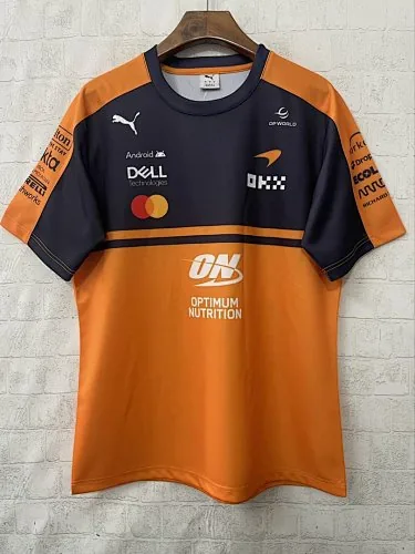 Camiseta de F1 de McLaren 2025, tallas S-5XL