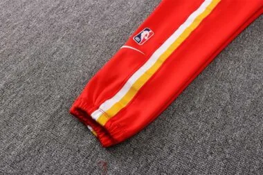 2122 NBA Atlanta Hawks Hooded Jacket Kit Red