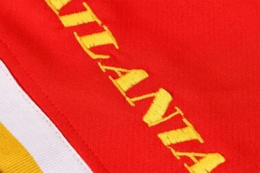 2122 NBA Atlanta Hawks Hooded Jacket Kit Red