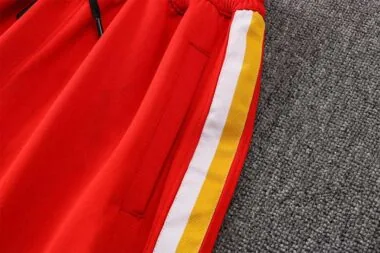 2122 NBA Atlanta Hawks Hooded Jacket Kit Red