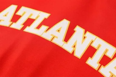 2122 NBA Atlanta Hawks Hooded Jacket Kit Red