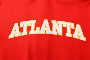 2122 NBA Atlanta Hawks Hooded Jacket Kit Red