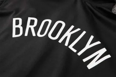2122 NBA Brooklyn Nets Hooded Jacket Kit Black