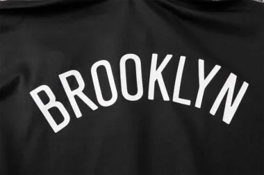 2122 NBA Brooklyn Nets Hooded Jacket Kit Black