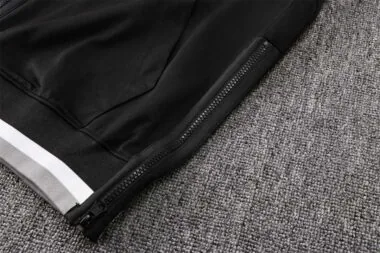 2122 NBA Brooklyn Nets Hooded Jacket Kit Black