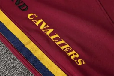 2122 NBA Cleveland Cavaliers Hooded Jacket Kit Light Red