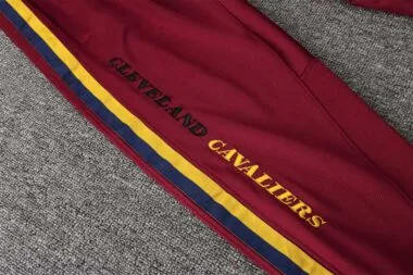 2122 NBA Cleveland Cavaliers Hooded Jacket Kit Light Red