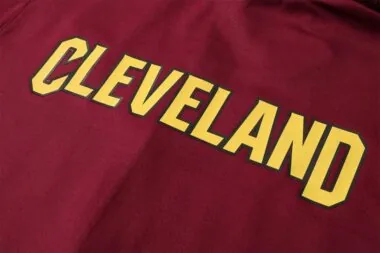 2122 NBA Cleveland Cavaliers Hooded Jacket Kit Light Red