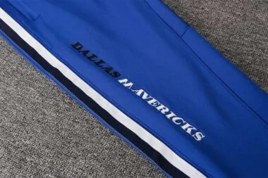 2122 NBA Dallas Mavericks Hooded Jacket Kit Light Blue