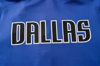 2122 NBA Dallas Mavericks Hooded Jacket Kit Light Blue